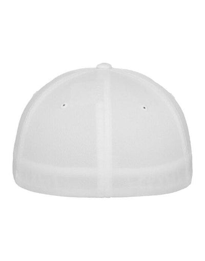 Flexfit 6560 5 Panel Cap - White