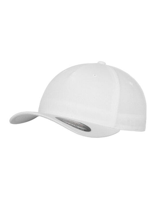 Flexfit 6560 5 Panel Cap - White