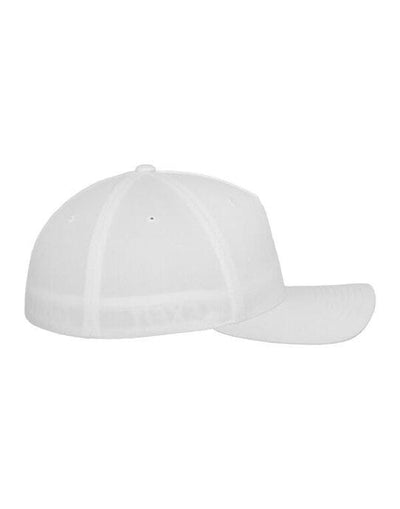 Flexfit 6560 5 Panel Cap - White