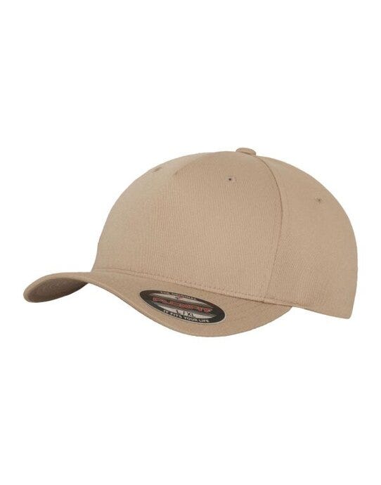 Flexfit 6560 5 Panel Cap - Khaki
