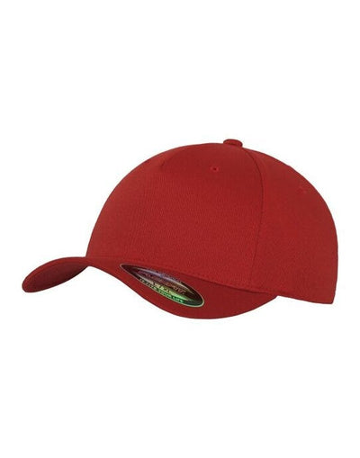 Flexfit 6560 5 Panel Cap - Red