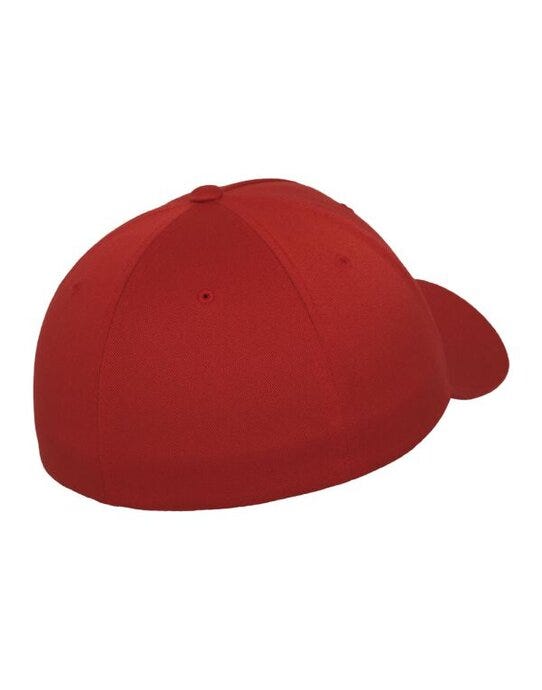 Flexfit 6560 5 Panel Cap - Red