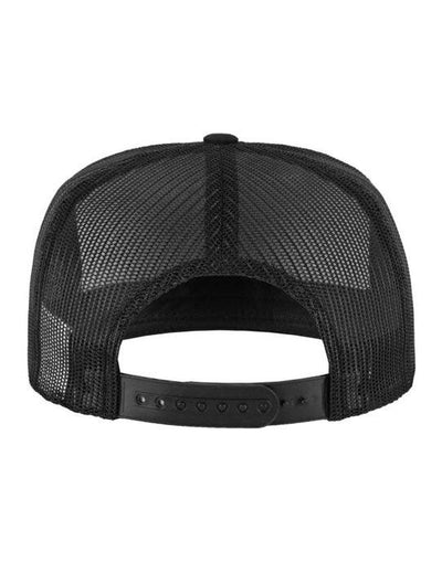 Flexfit 6606 Retro Trucker Cap - Black