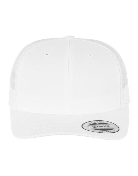 Flexfit 6606 Retro Trucker Cap - White