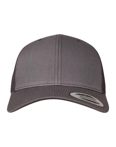 Flexfit 6606 Retro Trucker Cap - Dark Grey