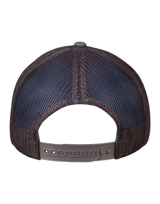 Flexfit 6606 Retro Trucker Cap - Dark Grey