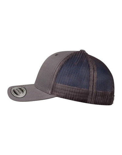 Flexfit 6606 Retro Trucker Cap - Dark Grey