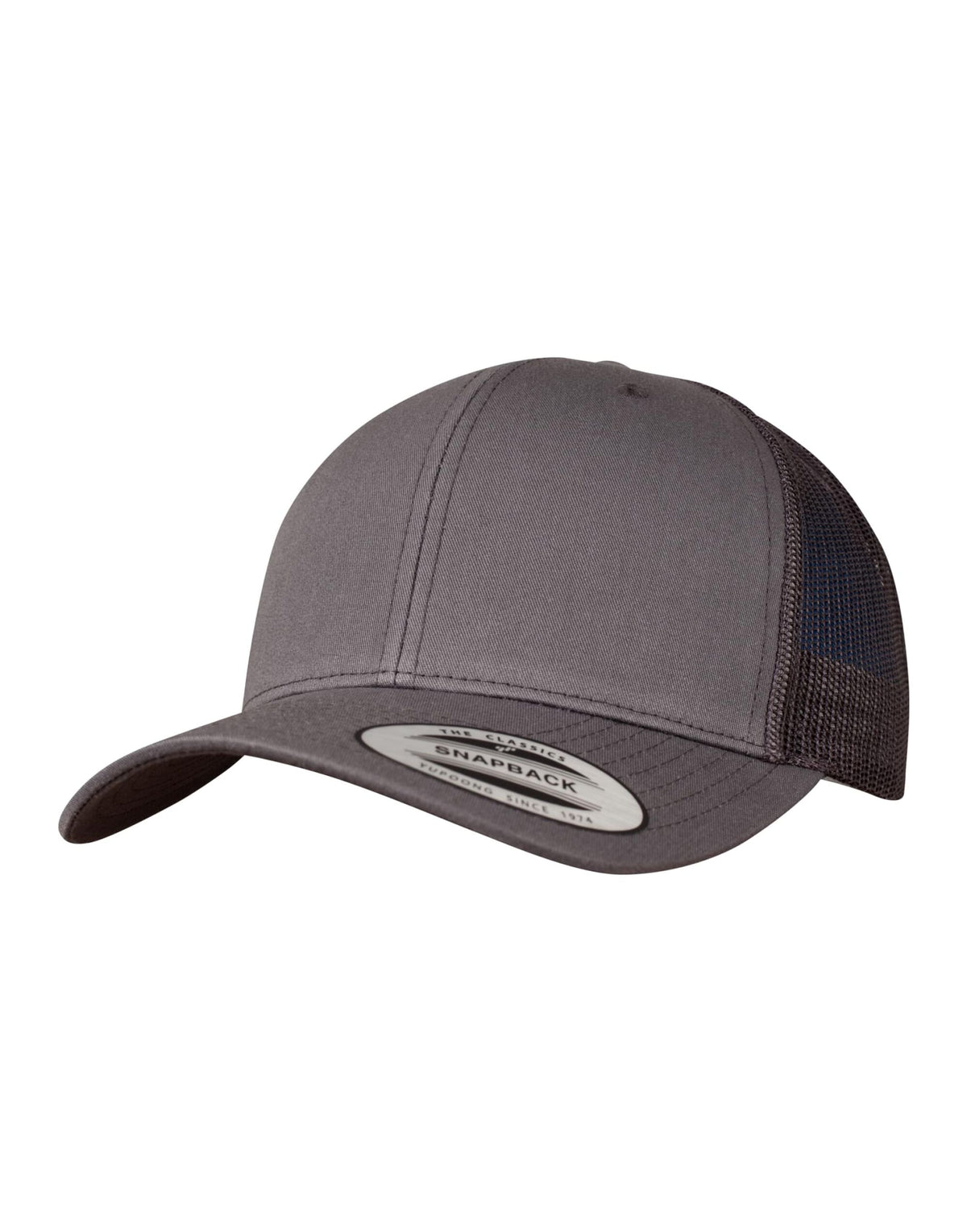 Flexfit 6606 Retro Trucker Cap - Dark Grey