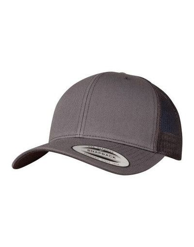 Flexfit 6606 Retro Trucker Cap - Dark Grey