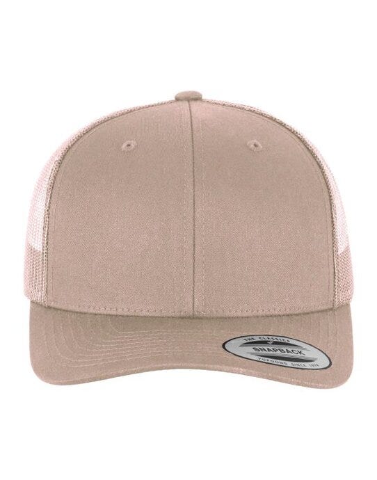 Flexfit 6606 Retro Trucker Cap - Khaki