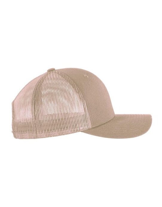 Flexfit 6606 Retro Trucker Cap - Khaki
