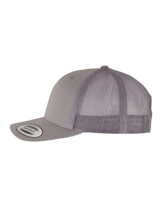 Flexfit 6606 Retro Trucker Cap - Steel Grey