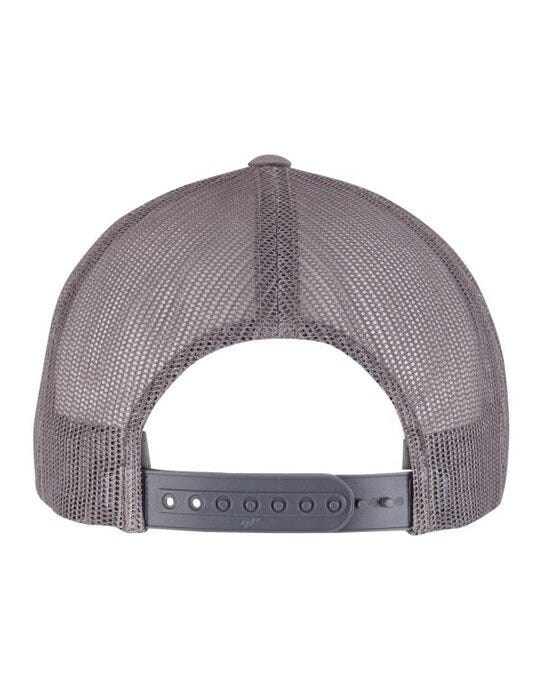 Flexfit 6606 Retro Trucker Cap - Steel Grey