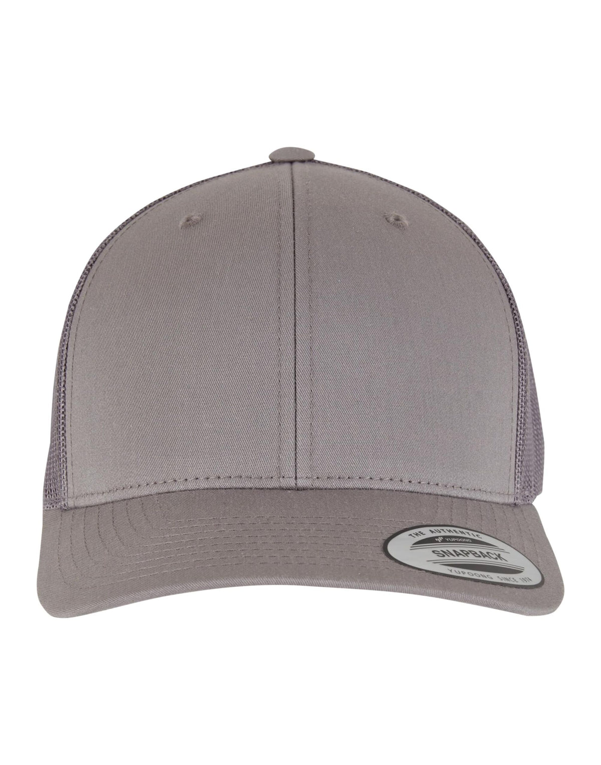 Flexfit 6606 Retro Trucker Cap - Steel Grey