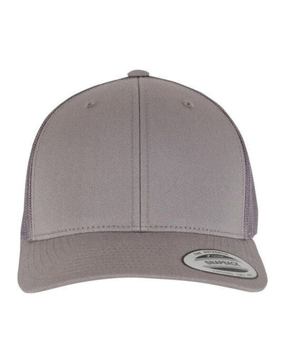 Flexfit 6606 Retro Trucker Cap - Steel Grey