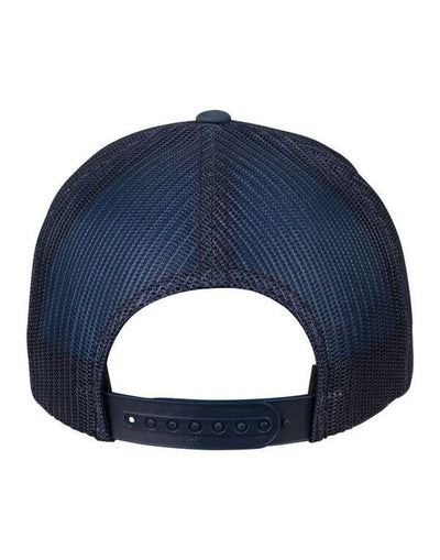 Flexfit 6606CF Retro Trucker Colored Front - Navy/White/Navy