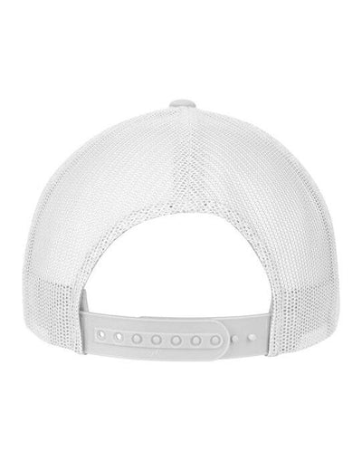 Flexfit 6606CF Retro Trucker Colored Front - Silver/White/Silver