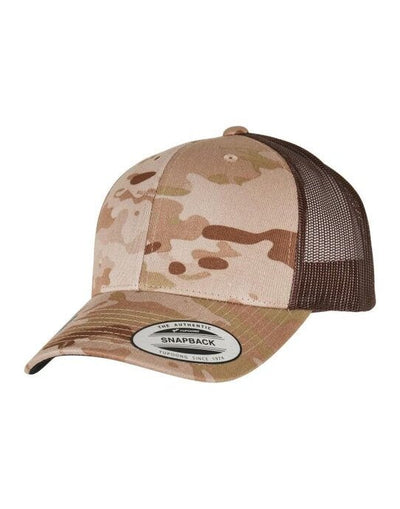 Flexfit 6606MC Retro Trucker Multicam - Arid/Brown