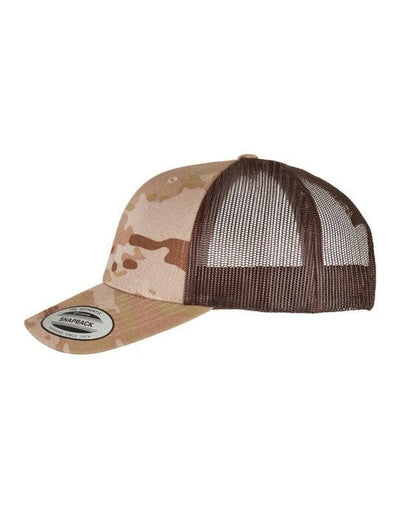 Flexfit 6606MC Retro Trucker Multicam - Arid/Brown