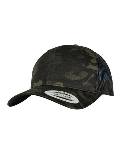 Flexfit 6606MC Retro Trucker Multicam - Black Multicam