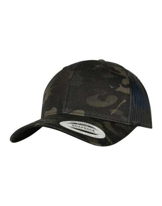 Flexfit 6606MC Retro Trucker Multicam - Black Multicam
