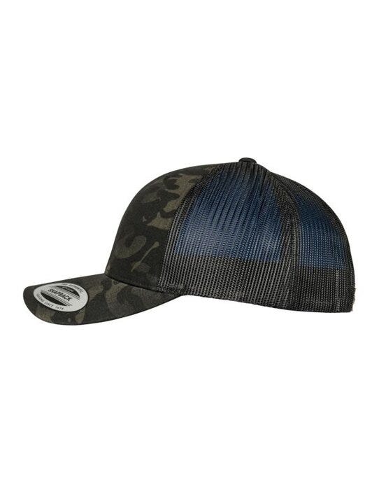 Flexfit 6606MC Retro Trucker Multicam - Black Multicam
