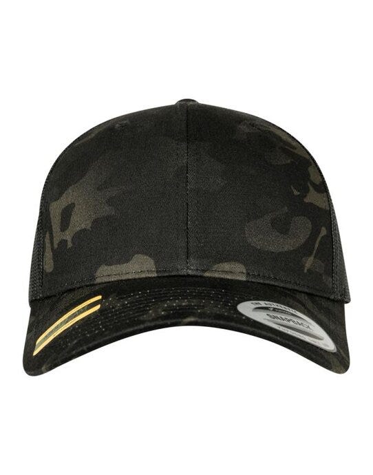 Flexfit 6606MC Retro Trucker Multicam - Black Multicam
