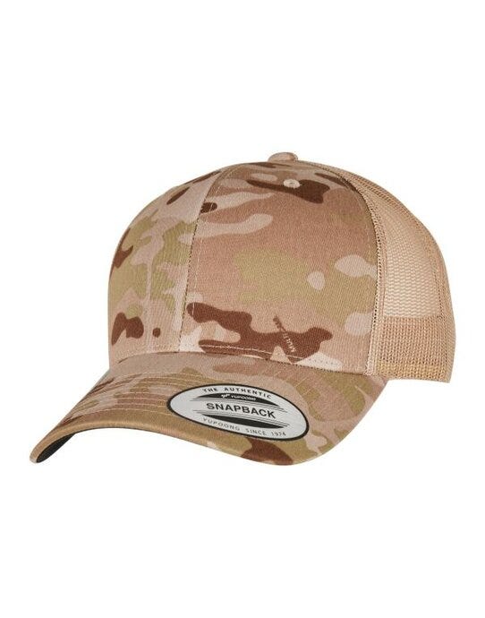 Flexfit 6606MC Retro Trucker Multicam - Multicam Arid/Tan