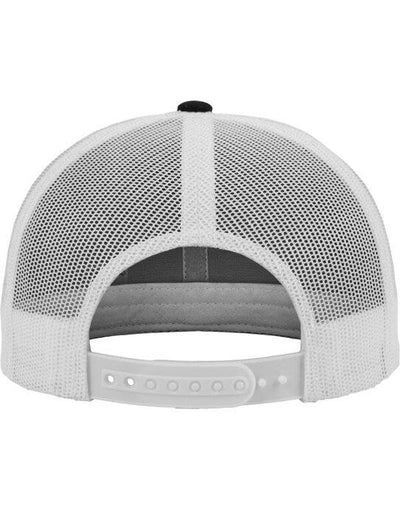 Flexfit 6606T Retro Trucker Two Tone Cap - Black/White