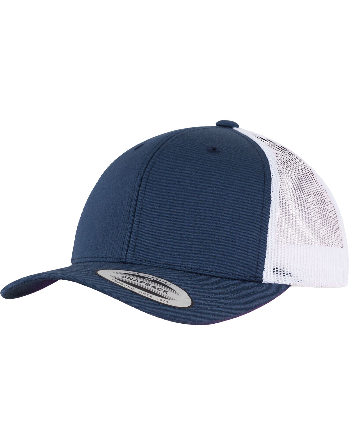 Flexfit 6606T Retro Trucker Two Tone Cap - Navy/White