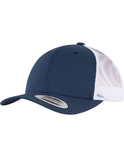 Flexfit 6606T Retro Trucker Two Tone Cap - Navy/White