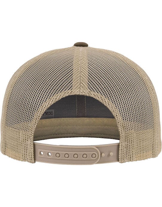 Flexfit 6606T Retro Trucker Two Tone Cap - Moss Green/Khaki