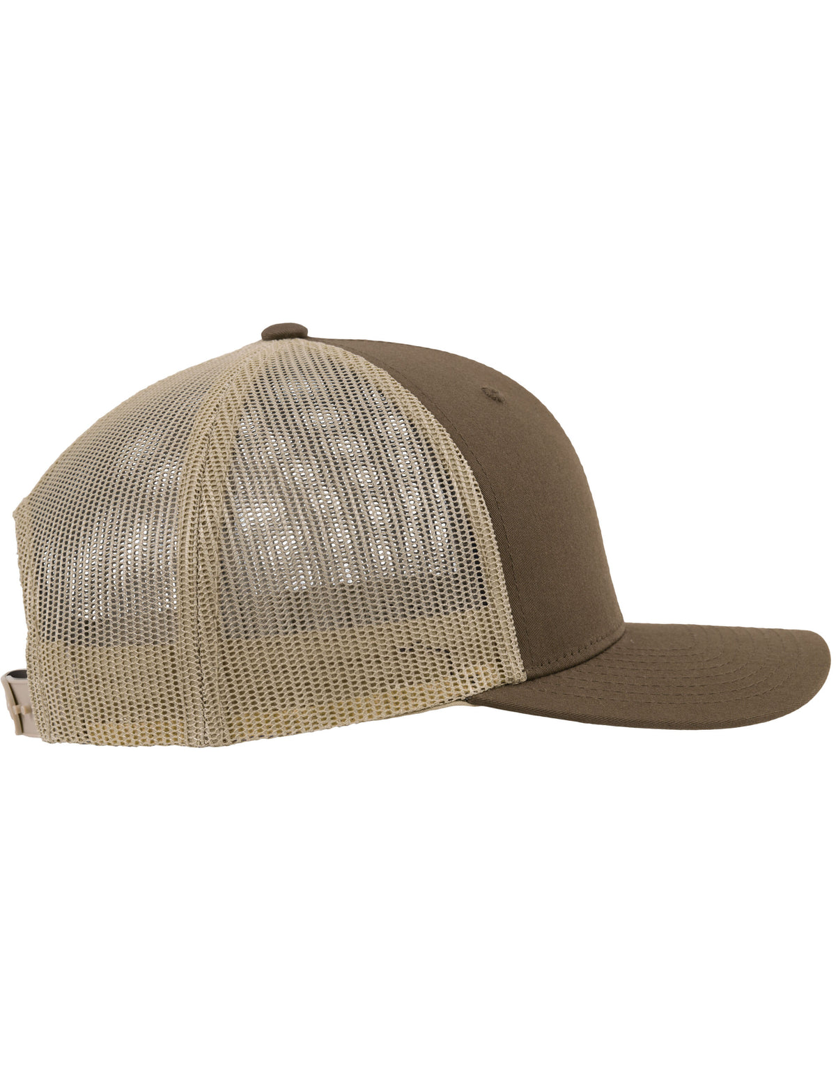 Flexfit 6606T Retro Trucker Two Tone Cap - Moss Green/Khaki