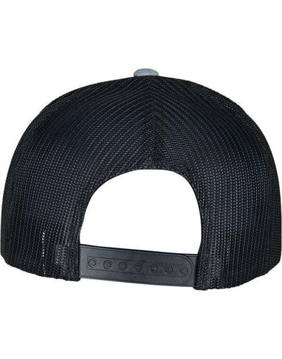 Flexfit 6606T Retro Trucker Two Tone Cap - Heather/Black