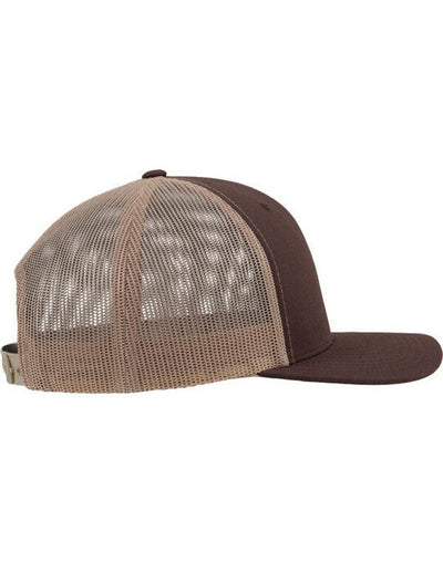 Flexfit 6606T Retro Trucker Two Tone Cap - Brown/Khaki