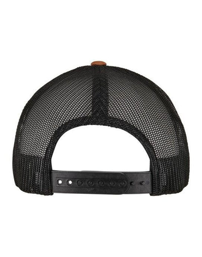 Flexfit 6606T Retro Trucker Two Tone Cap - Caramel/Black