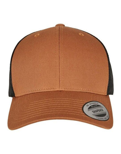 Flexfit 6606T Retro Trucker Two Tone Cap - Caramel/Black