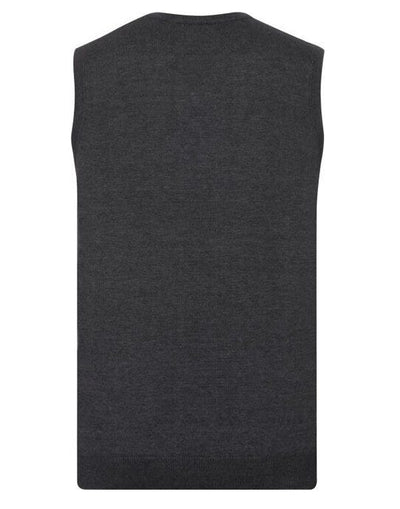Russell Athletic Collection 716M Russell Collection VNeck S'Less Pullover - Charcoal Marl