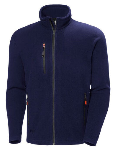 Helly Hansen 72026 Oxford Fleece Jacket - Navy Blue