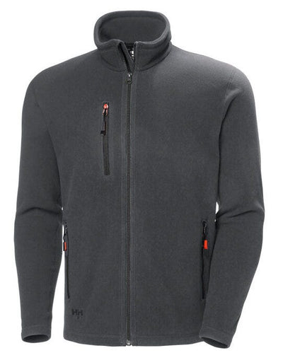 Helly Hansen 72026 Oxford Fleece Jacket - Dark Grey