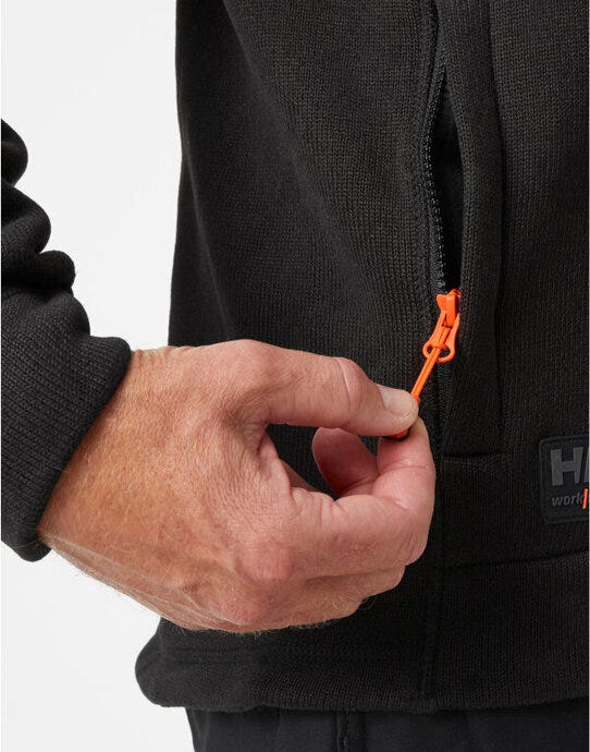 Helly Hansen 72251 Kensignton 1/2 Zip Fleece - Black
