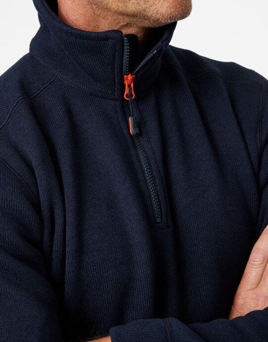 Helly Hansen 72251 Kensignton 1/2 Zip Fleece - Navy