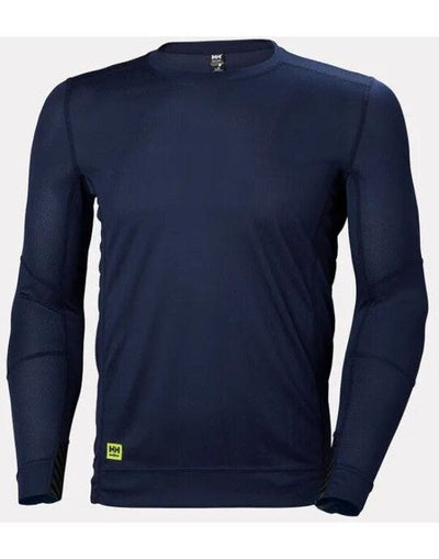 Helly Hansen 75105 LIFA Crew Neck Baselayer - Navy Blue