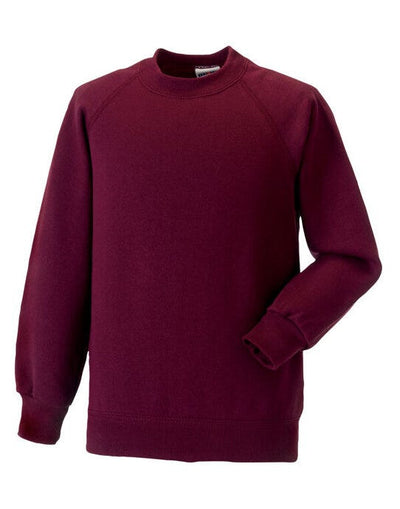Russell Athletic 7620B Russell Kids Classic Sweatshirt - Burgundy