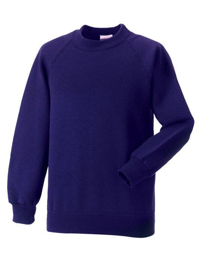 Russell Athletic 7620B Russell Kids Classic Sweatshirt - Purple