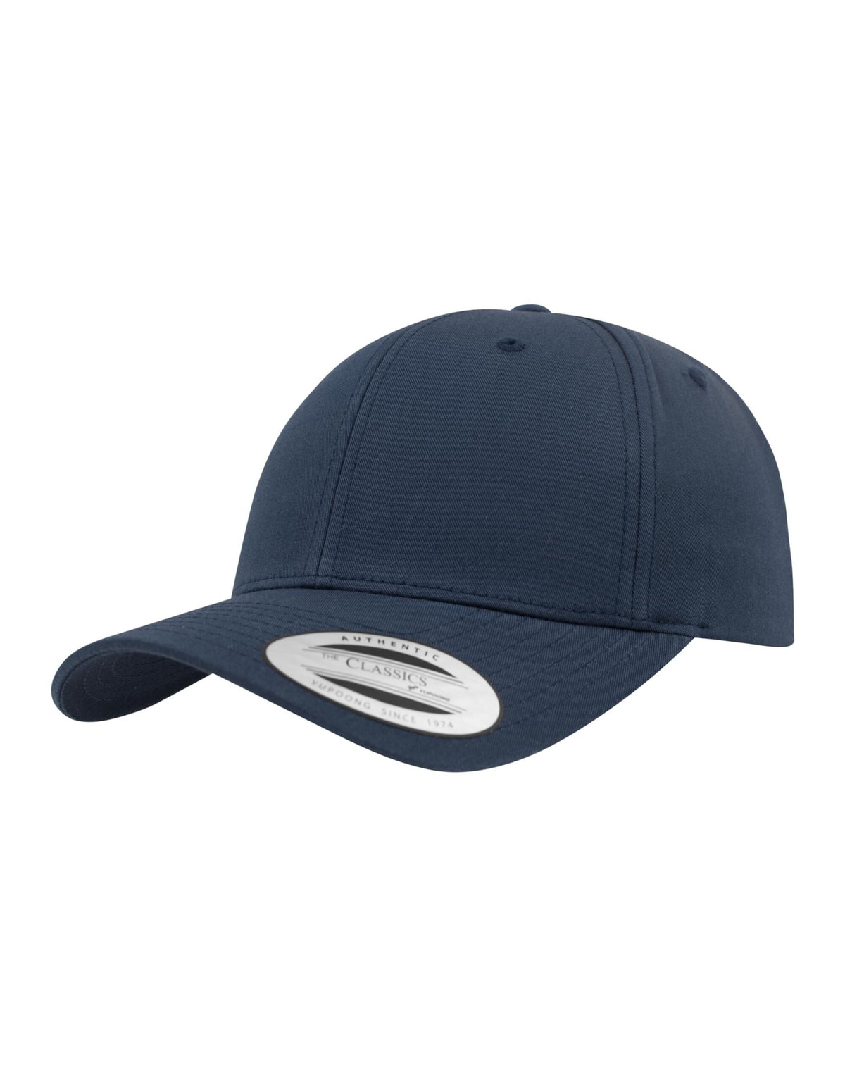 Flexfit 7706 Curved Classic Snapback Cap - Navy