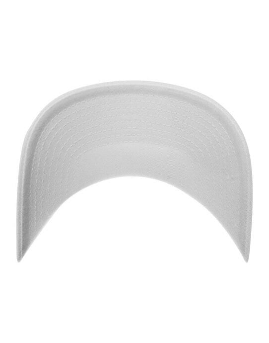Flexfit 7707 5 Panel Curved Classic Snapback - White