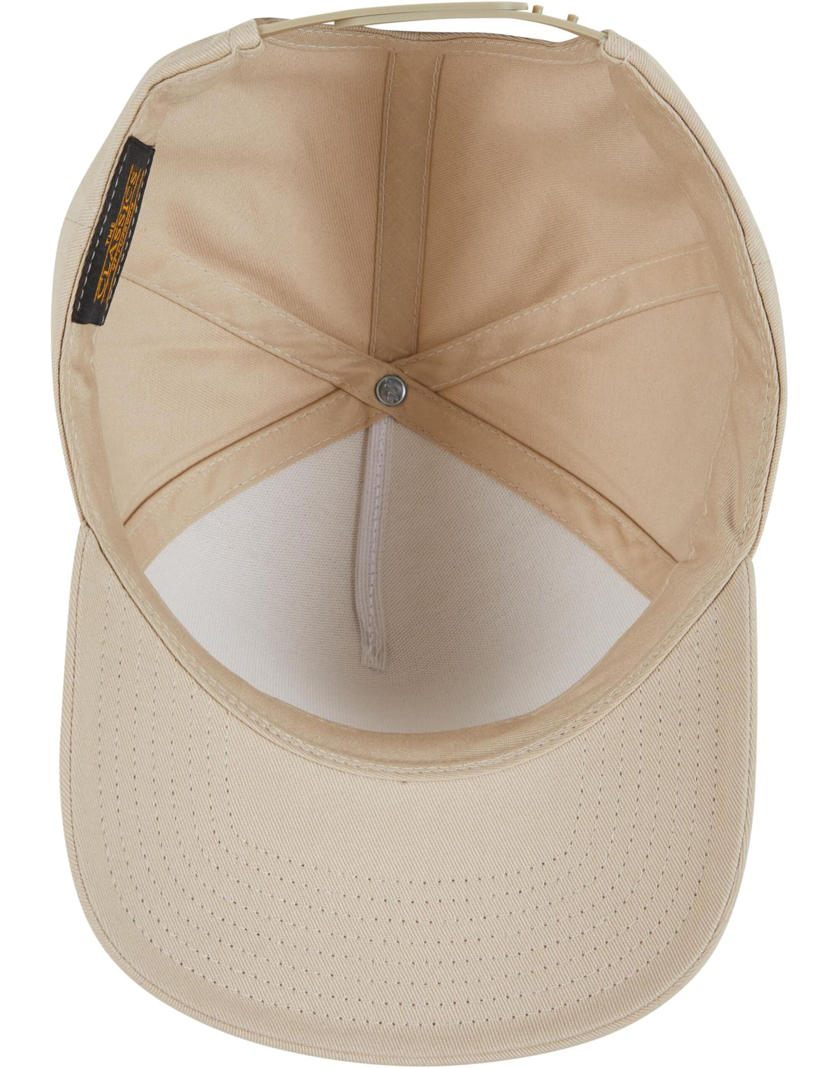 Flexfit 7707 5 Panel Curved Classic Snapback - Beige