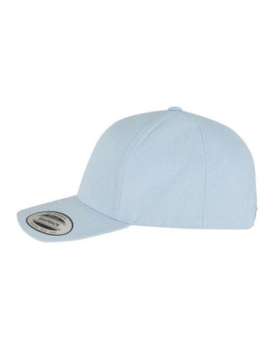 Flexfit 7707 5 Panel Curved Classic Snapback - Light Blue