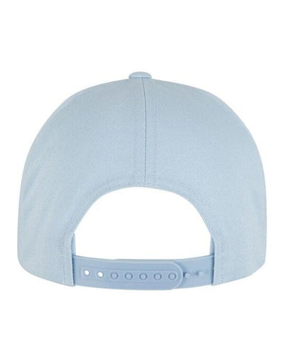 Flexfit 7707 5 Panel Curved Classic Snapback - Light Blue